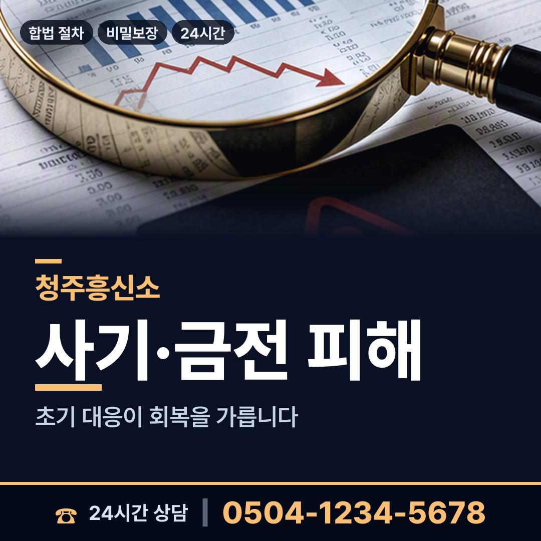 청주 우암동 거래처조사 상담 안내